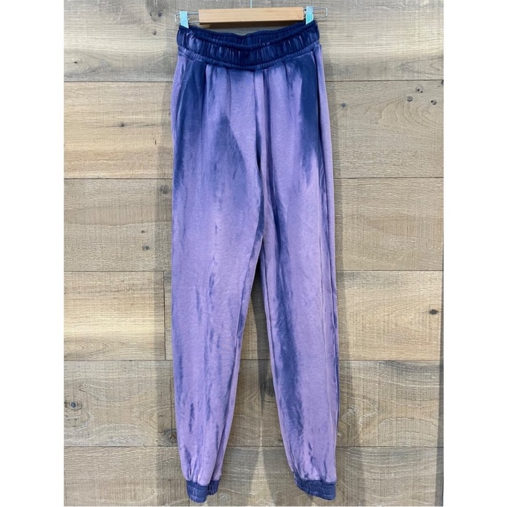 Cotton Citizen Purple Brooklyn Tie Dye Women's cotton Sweatpants Size XS